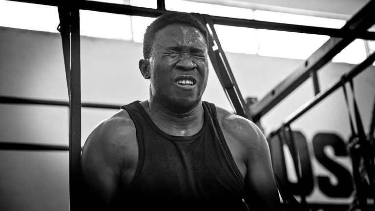 Athlete training at GoGo Fitness
